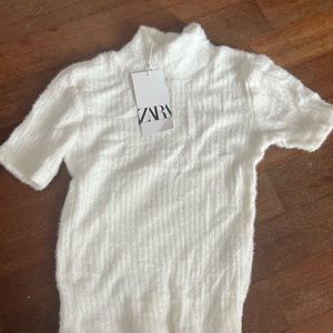 Zara short sleeve sweater